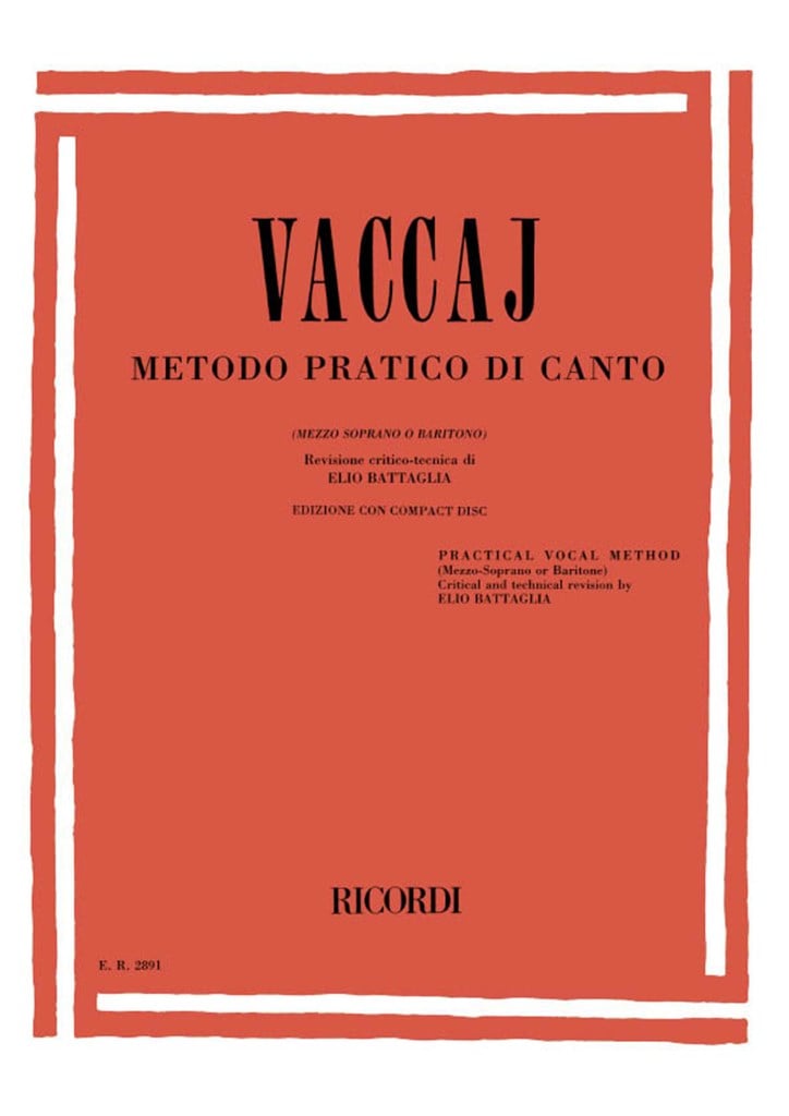 Metodo pratico di canto